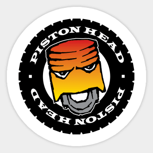 Piston Head Sticker